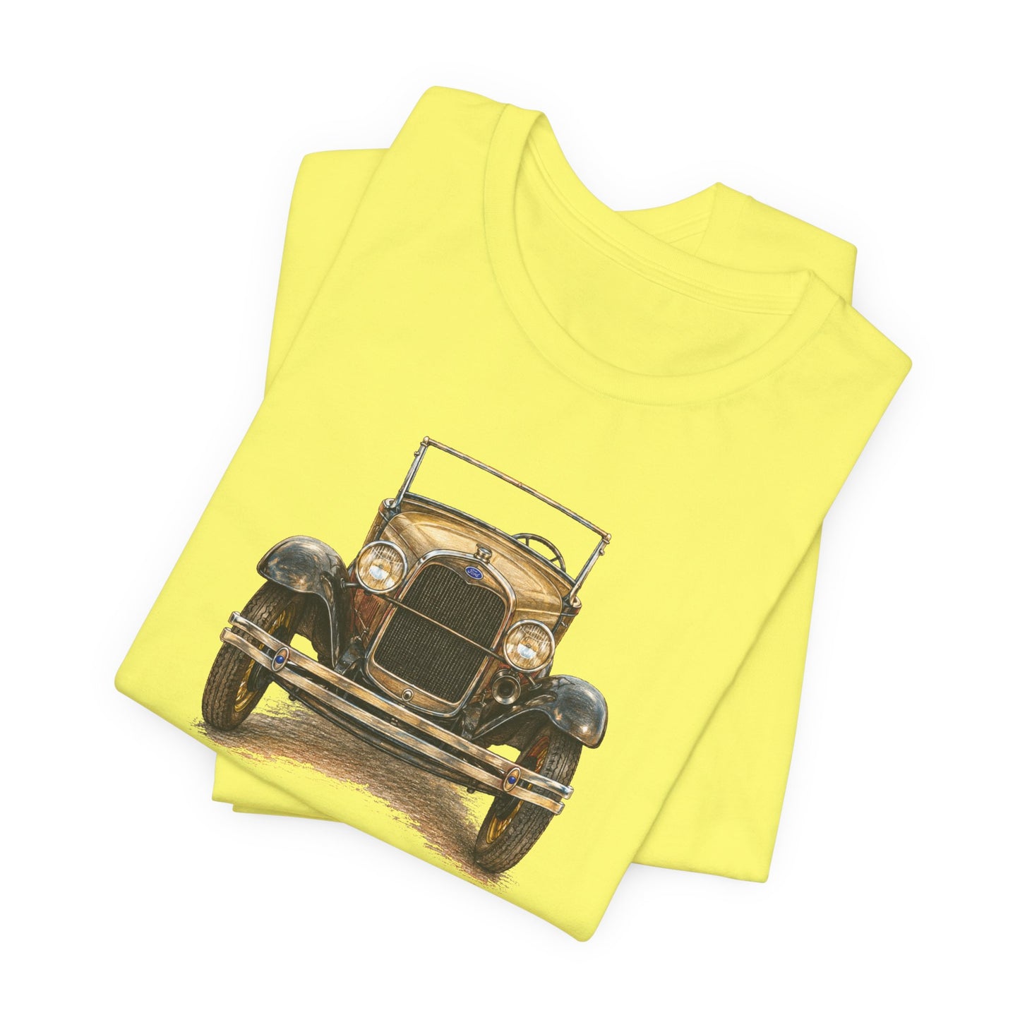 Napa Valley A’s Vintage Car Tee - Large Front Logo