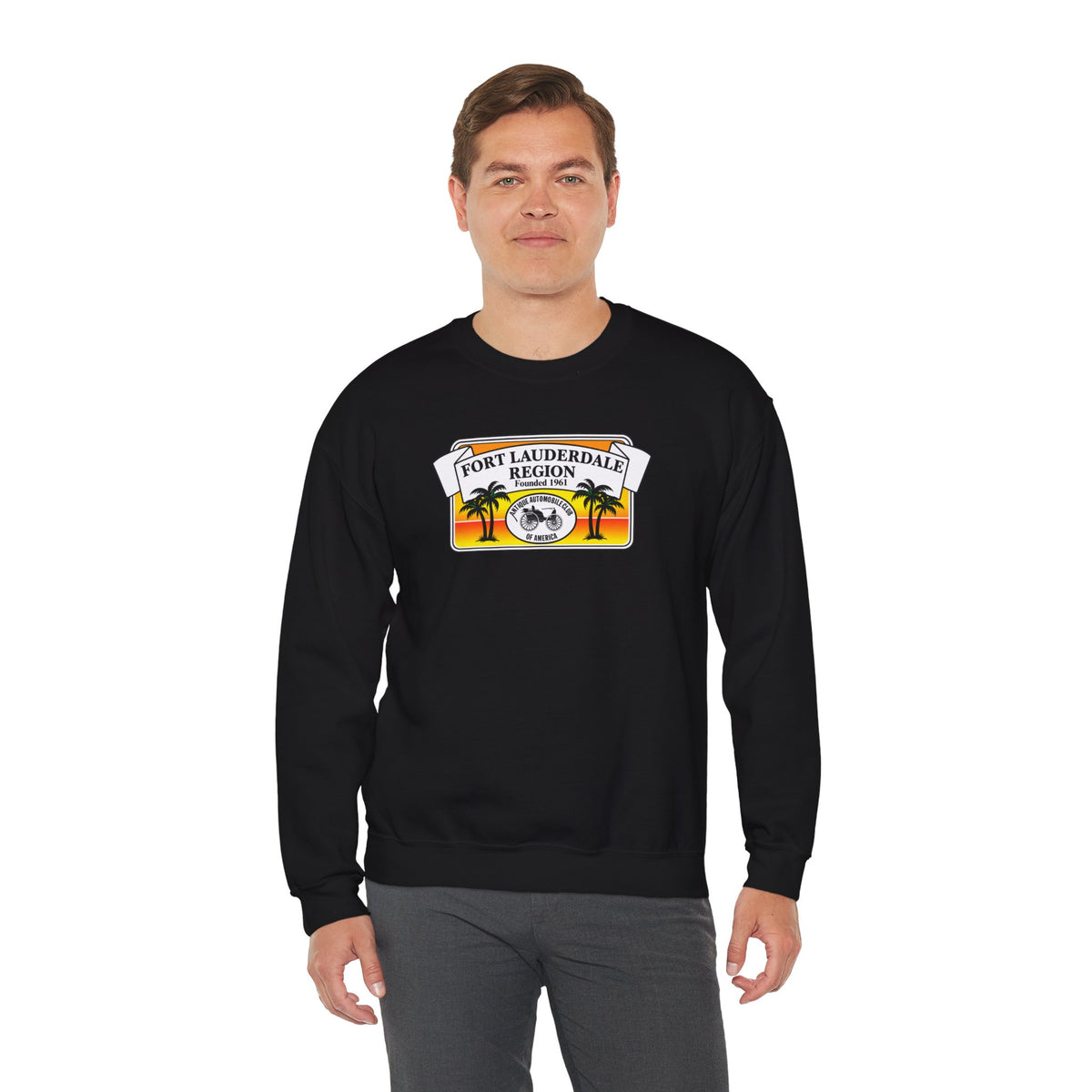 Fort Lauderdale Region AACA Unisex Heavy Blend™ Crewneck Sweatshirt