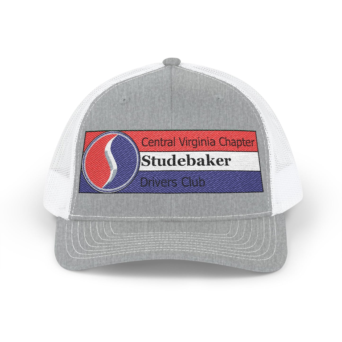Central Virginia Chapter Studebaker Drivers Club Embroidered Snapback Trucker Cap - Richardson 112 Trucker Hat
