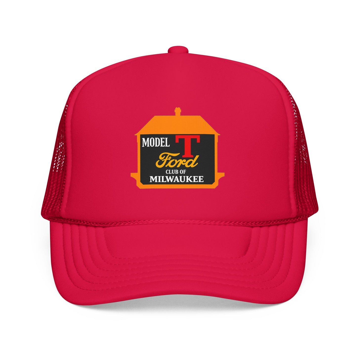 Greater Milwaukee Model T Ford Club - Model T Ford Milwaukee Vintage Truckers Hat (Printed)