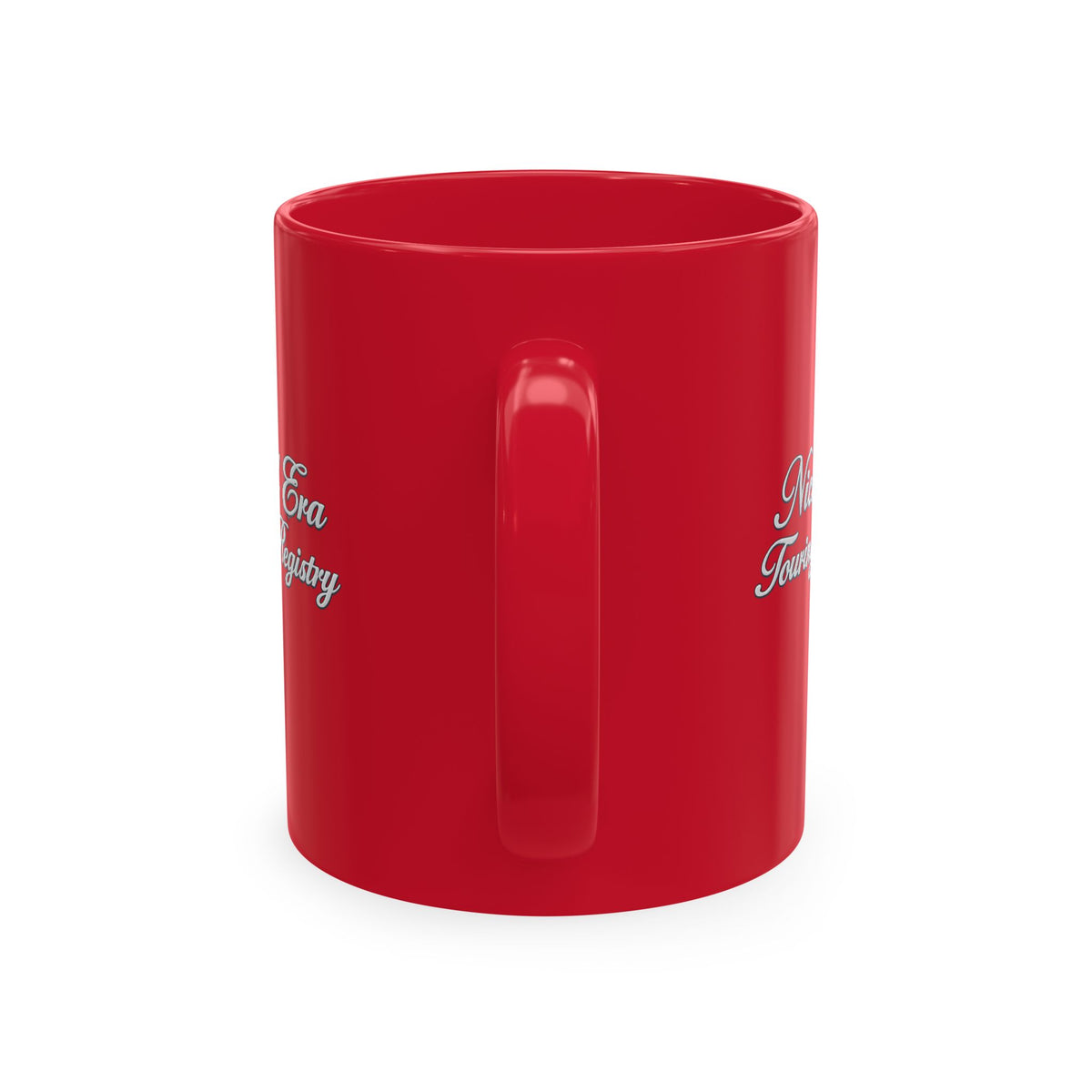 Nickel Era Touring Registry - Vintage Script Coffee Cup