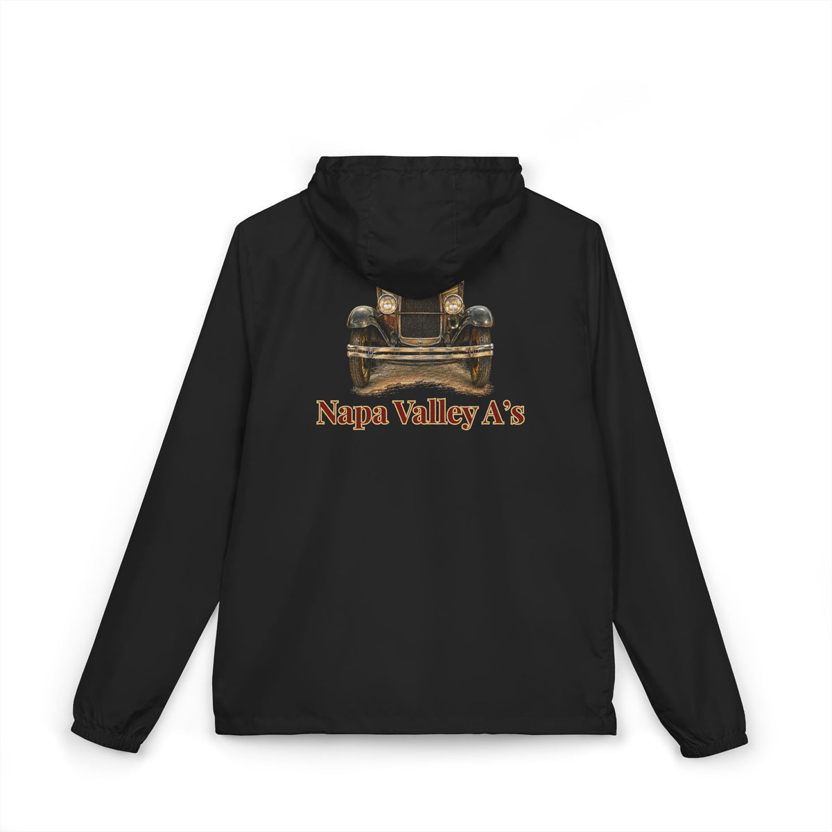 Napa Valley A's Windbreaker Jacket - Front and Back Logos