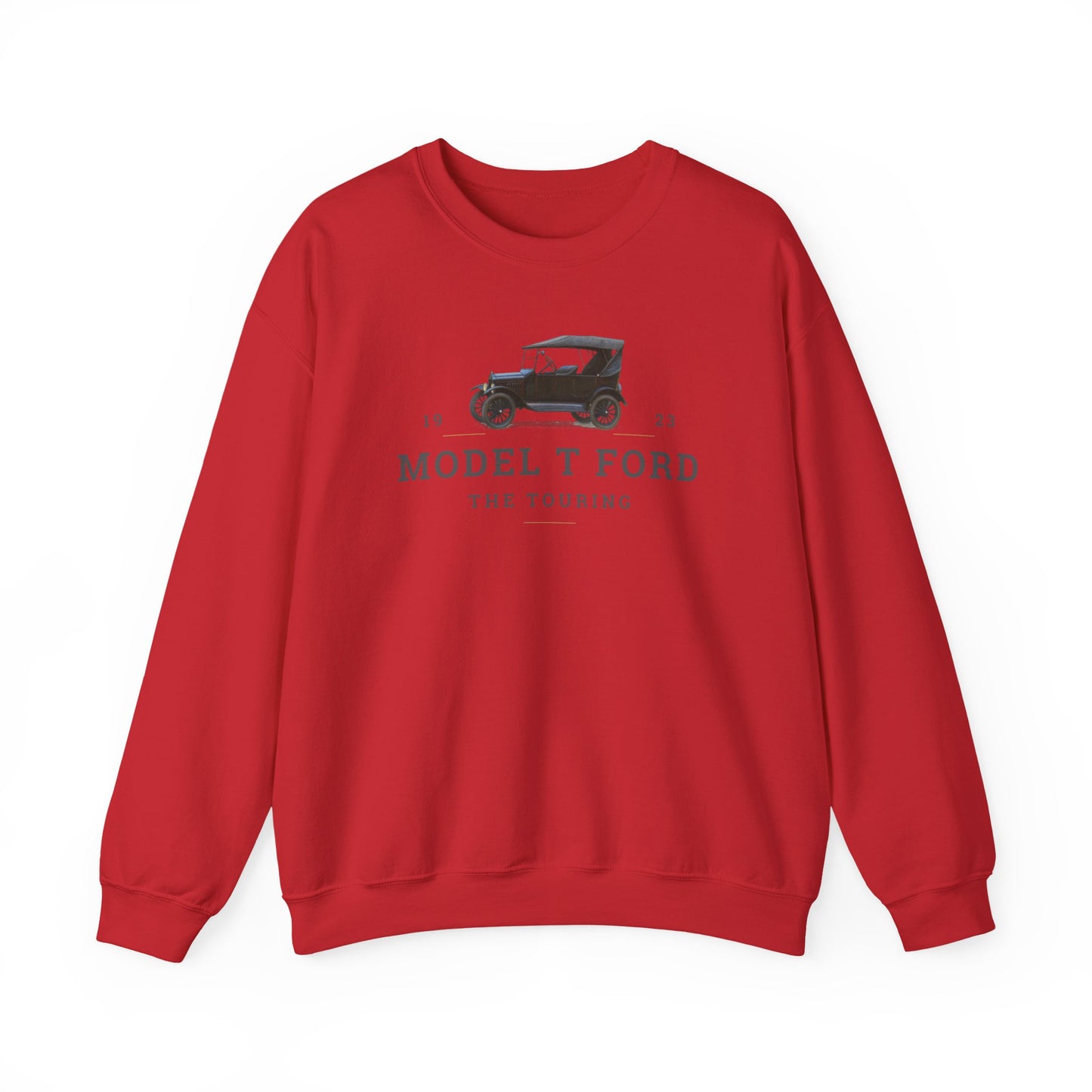 1923 Model T Ford Touring Crewneck Sweatshirt – Vintage Touring Car Graphic