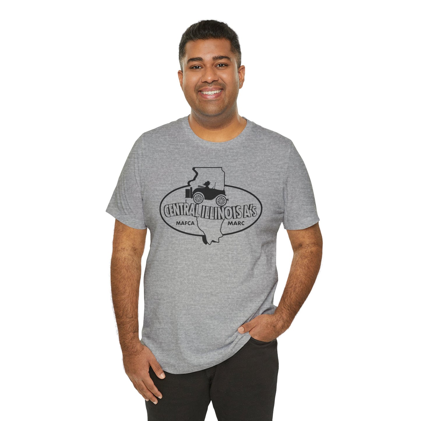Central Illinois A's Tee - Unisex Jersey Short Sleeve Tee