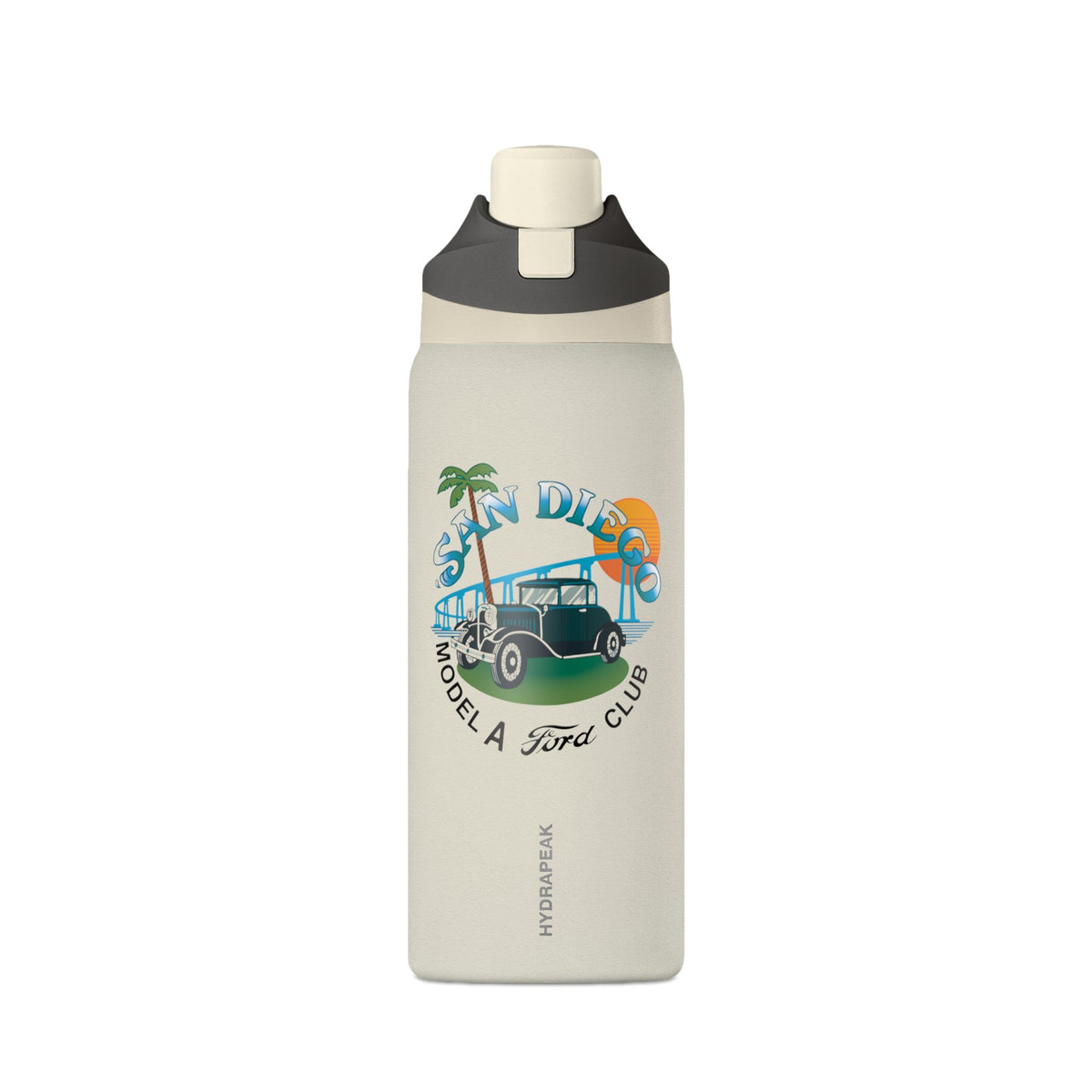 San Diego Model A Ford Club Insulated Water Bottle (32oz)