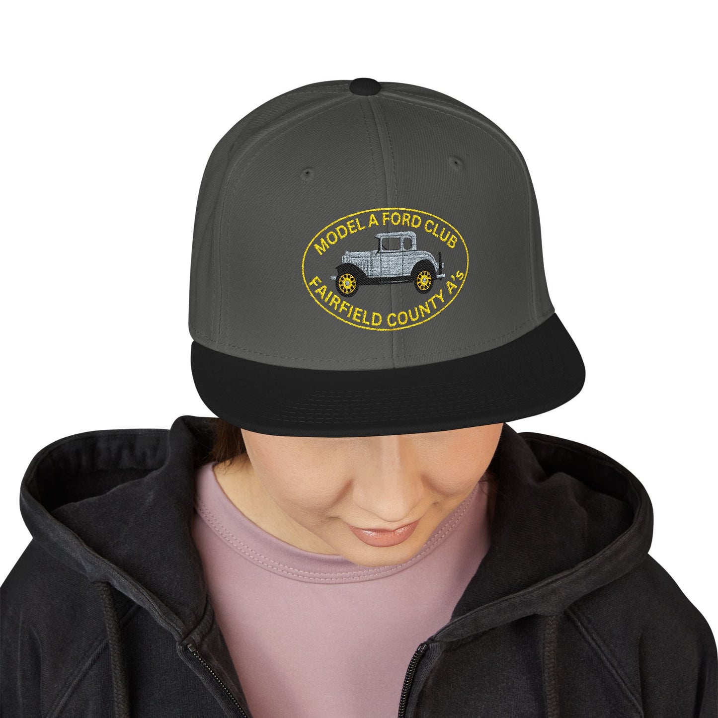Fairfield County A's — Embroidered Vintage Car Club Patch