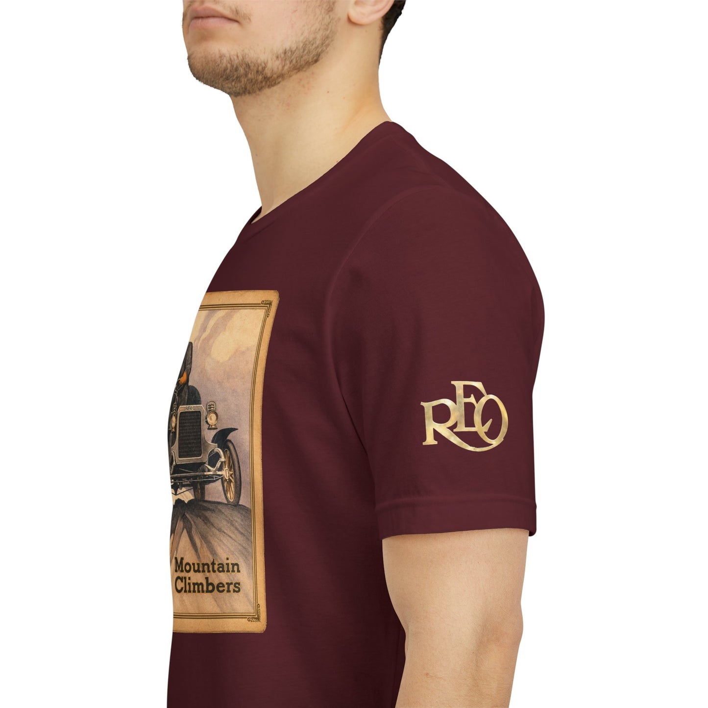 REO Mountain Climbers Vintage Tee — Unisex Soft Short Sleeve Tee