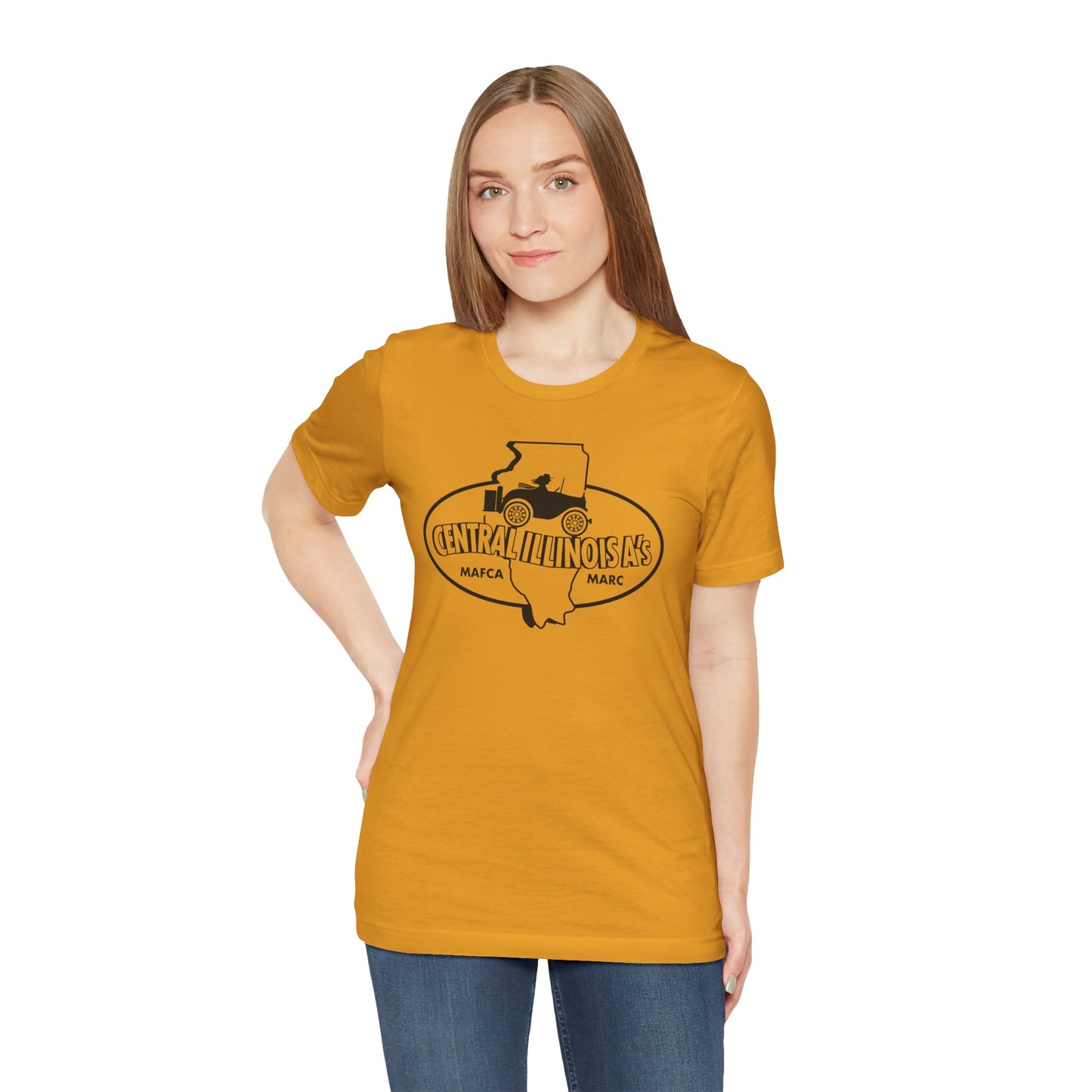 Central Illinois A's Tee - Unisex Jersey Short Sleeve Tee