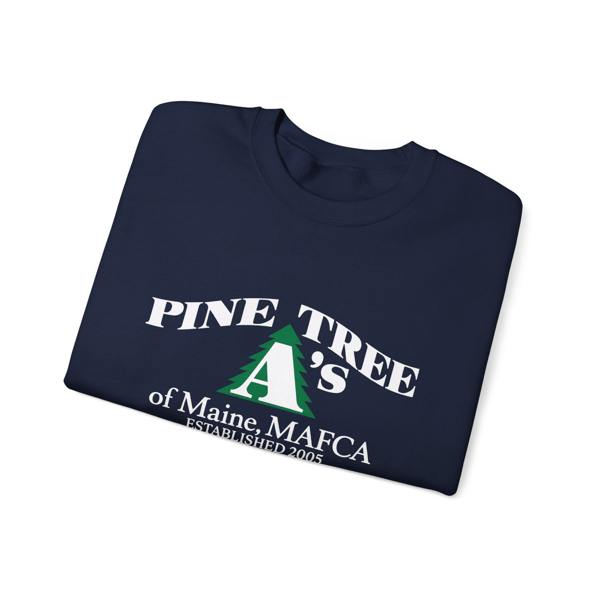 Pine Tree A's of Maine, MAFCA — Unisex Heavy Blend™ Crewneck Sweatshirt