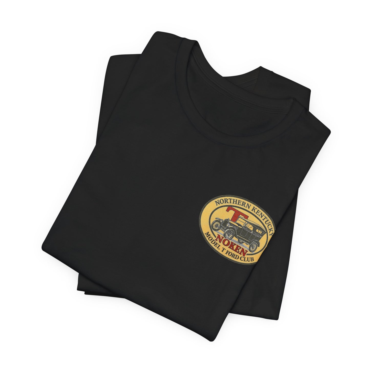 Northern Kentucky NOKEN Vintage Car T-Shirt — Front and Back Logos