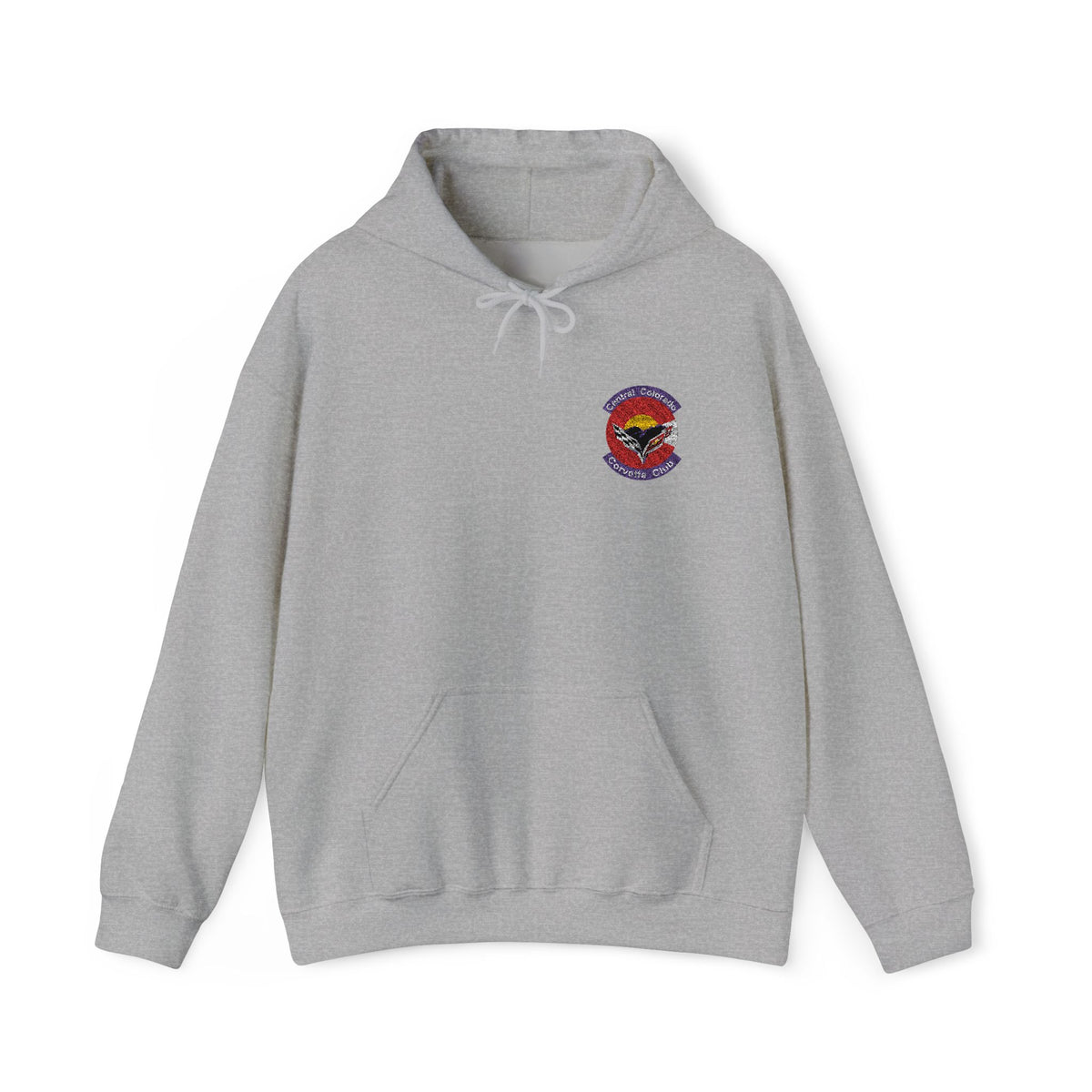 Central Colorado Corvette Club Embroidered Hoodie