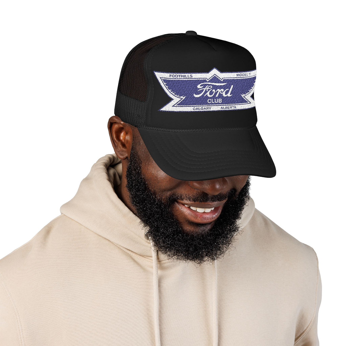Foothills Model T Club Embroidered Foam Trucker Hat