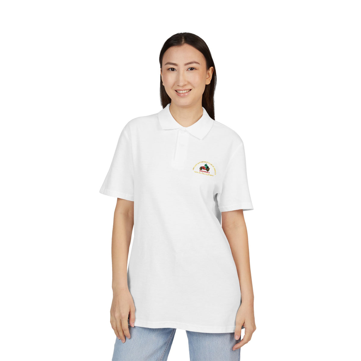 Snapper’s Brass Embroidered Polo