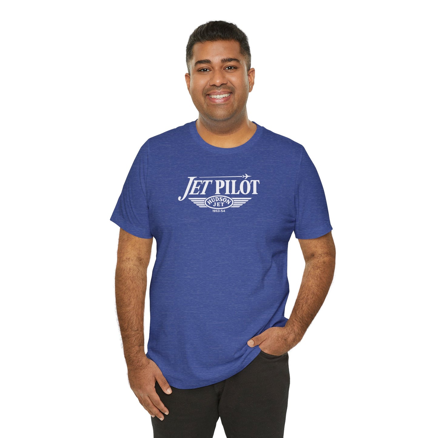 Hudson Essex Terraplane Club "Jet Pilot" Tee - Unisex Jersey Short Sleeve Tee