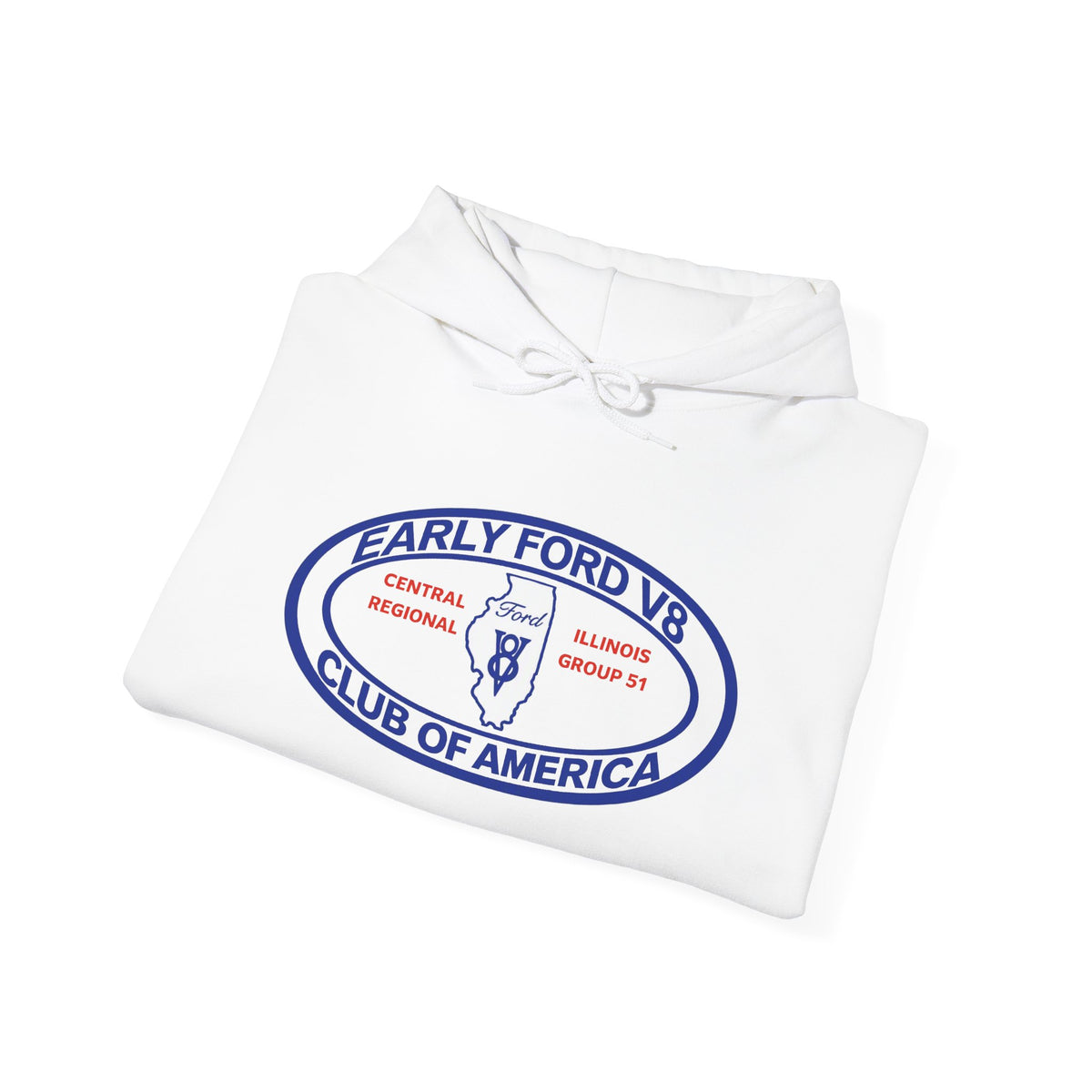 Central Illinois Early Ford V8 Hoodie