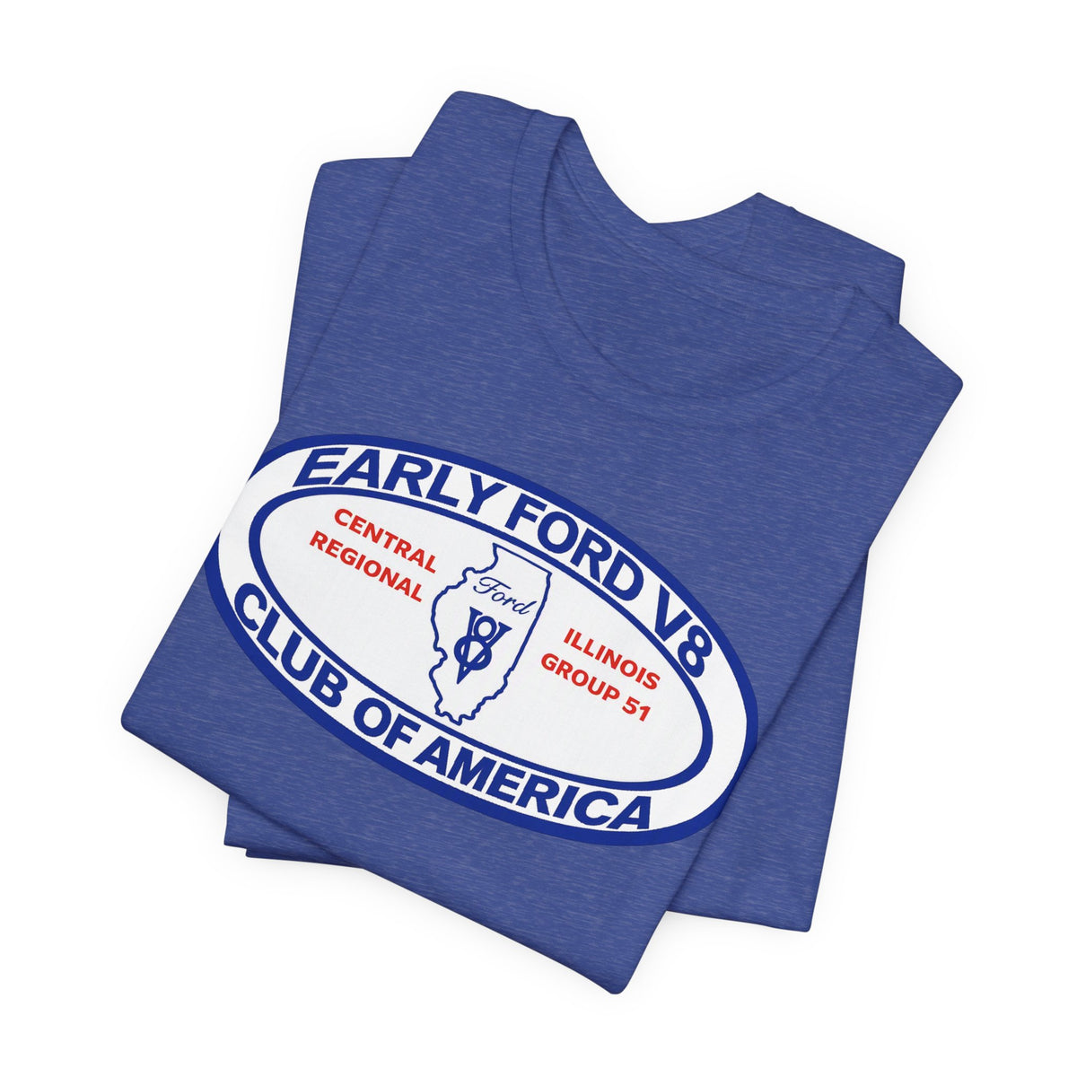 Central Illinois Early Ford V8 T‑Shirt — Unisex Soft Short Sleeve Tee