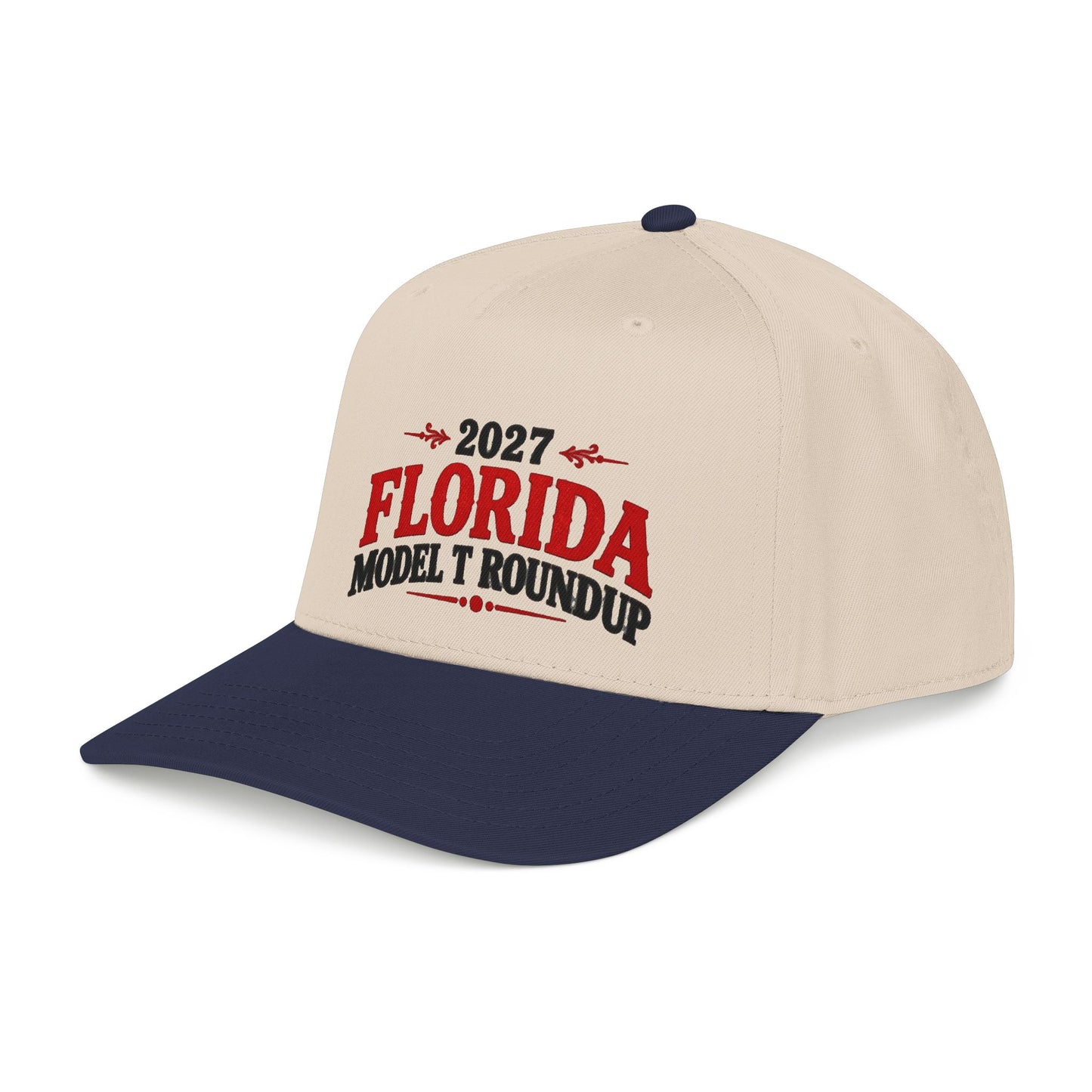 Florida Model T Roundup 2027 Printed Baseball Cap