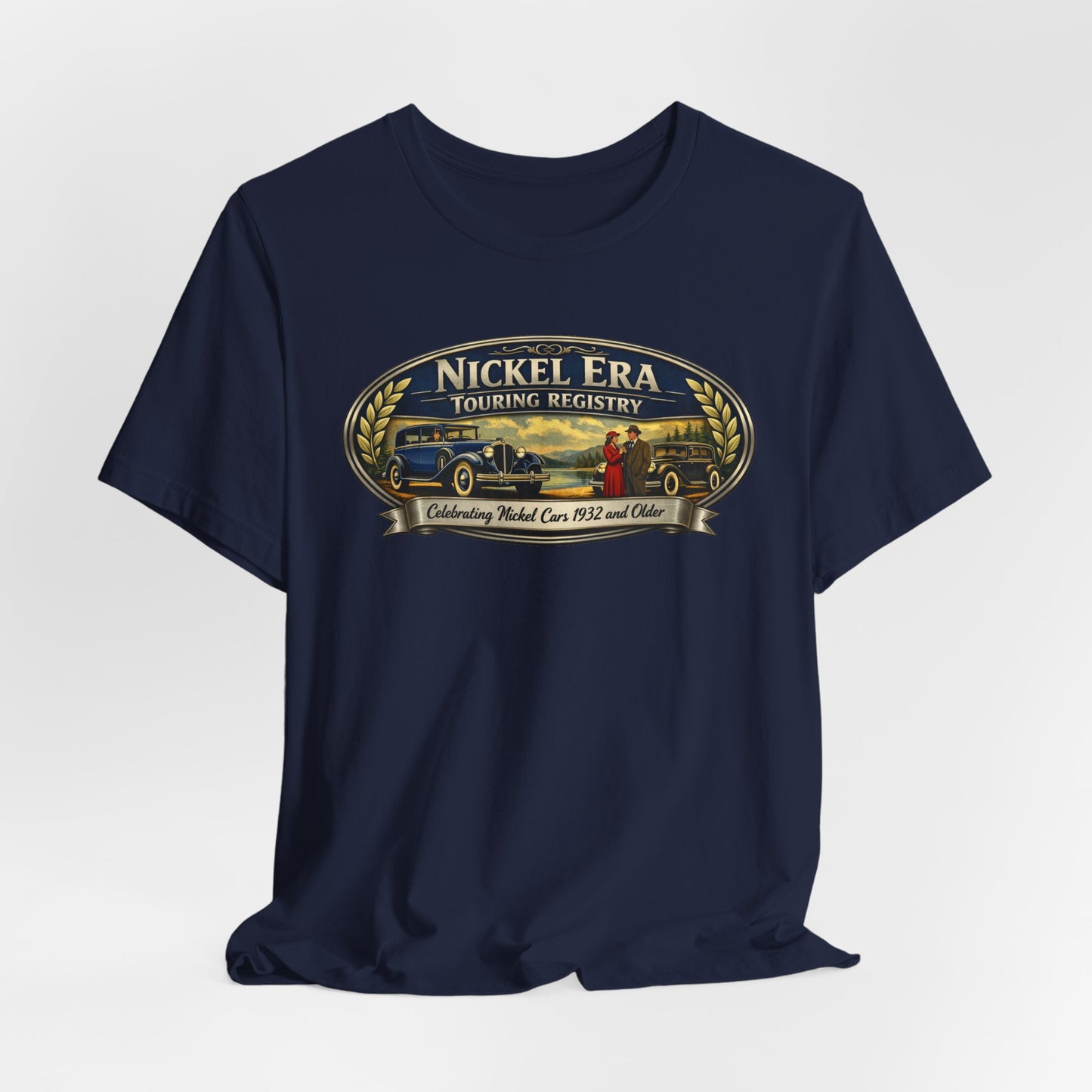 Nickel Era Touring Registry Tee — Celebrating Model Cars 1932 and Older