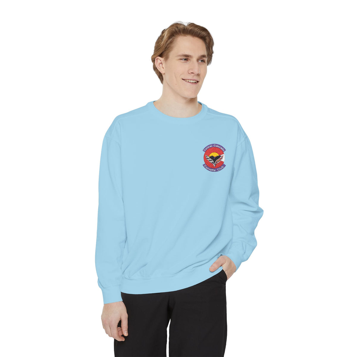 Central Colorado Corvette Club Embroidered Sweatshirt
