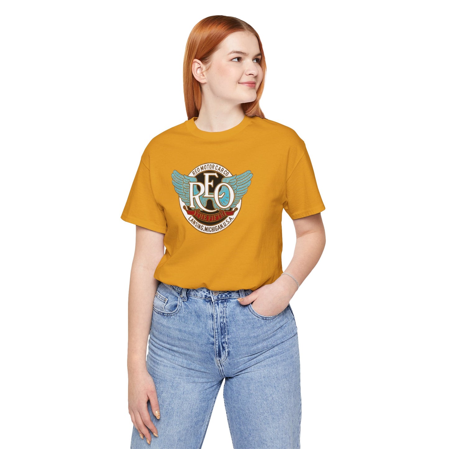 REO The Fifth 1912-1919 T‑Shirt — Retro Motor Club Graphic Tee