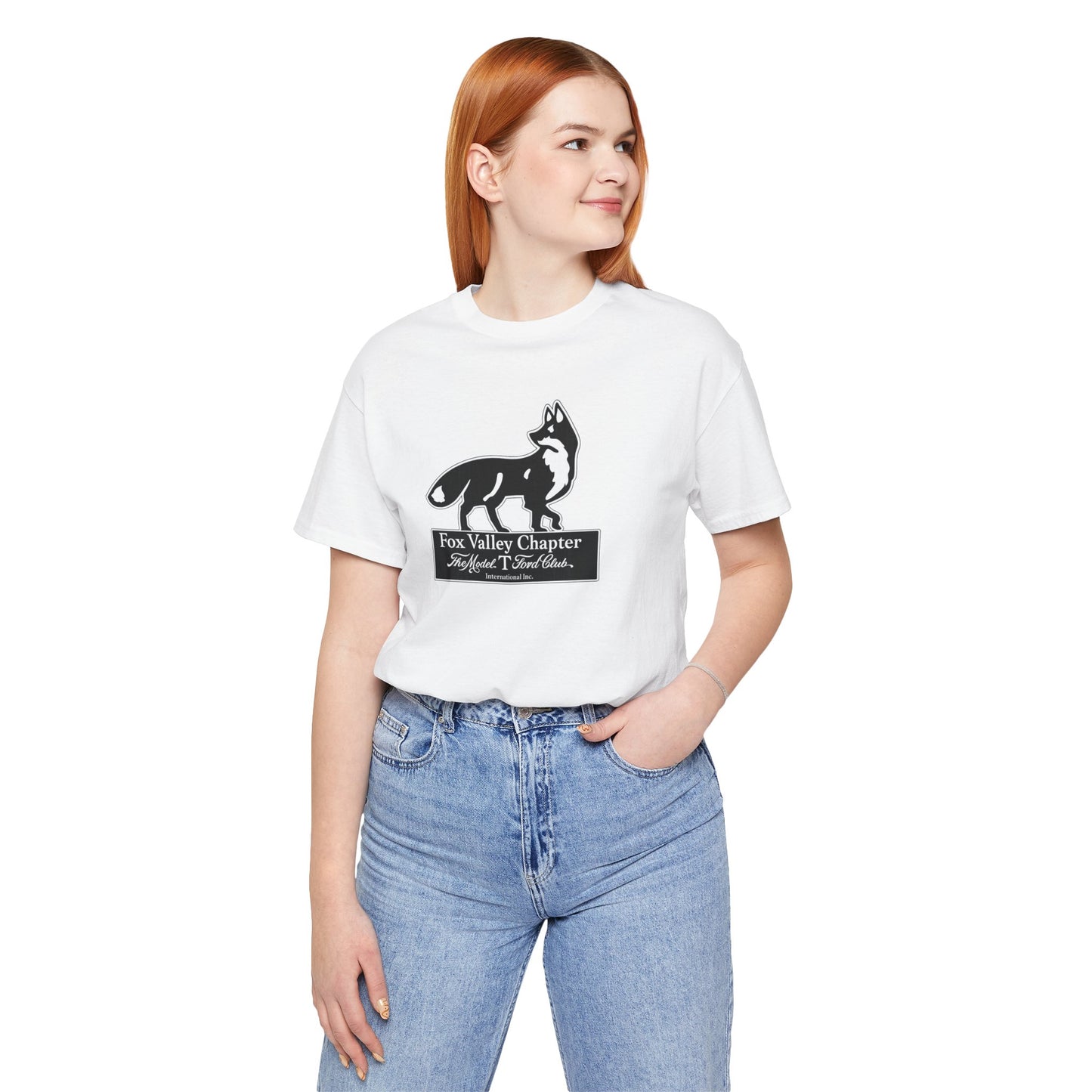Fox Valley Chapter Model T Ford Club Tee — Vintage Fox Logo Short Sleeve T-Shirt