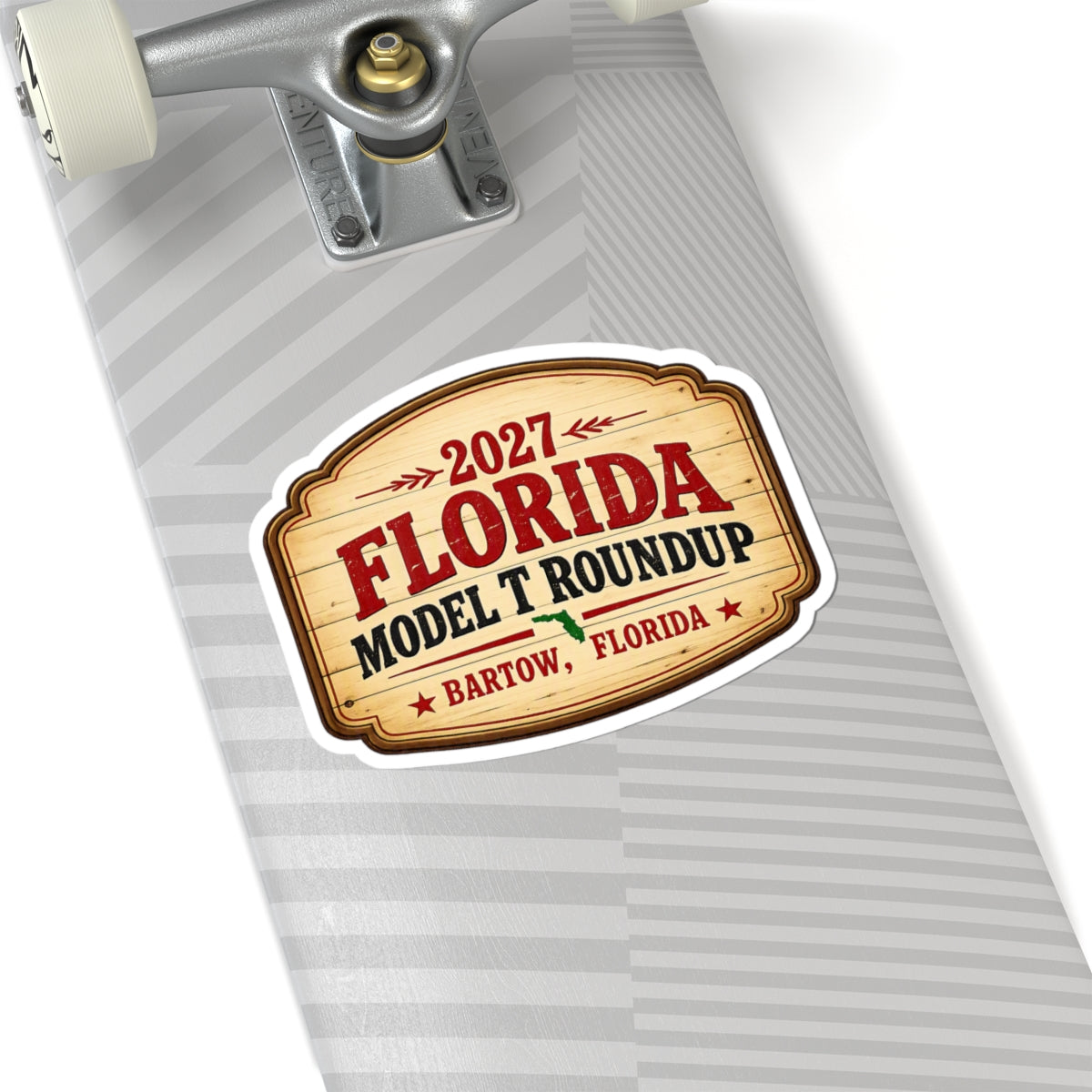 Florida Model T Roundup 2027 Sticker — Kiss-Cut Sticker