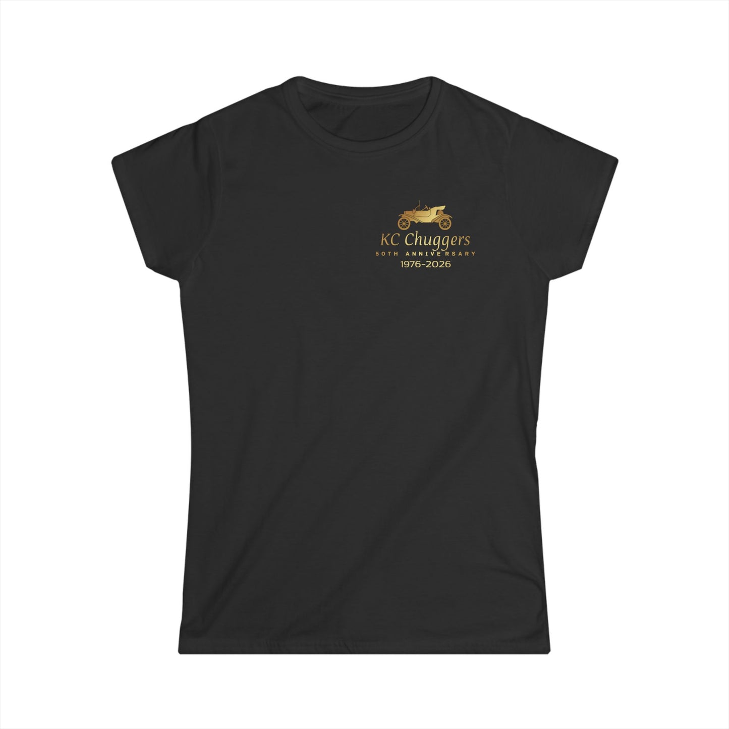 KC Chugging 50th Anniversary Logo Soft Style Tee