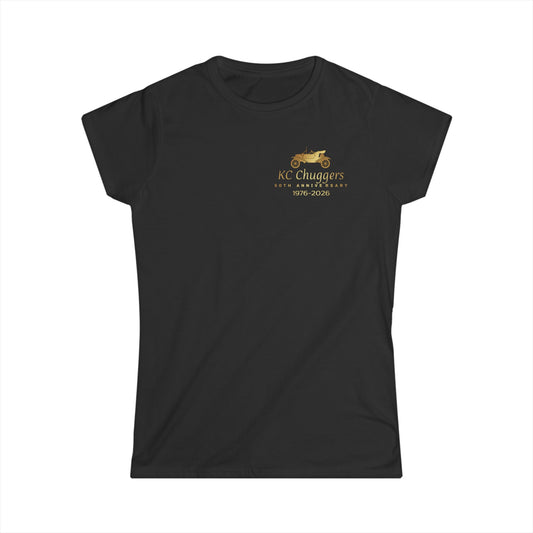 KC Chugging 50th Anniversary Logo Soft Style Tee