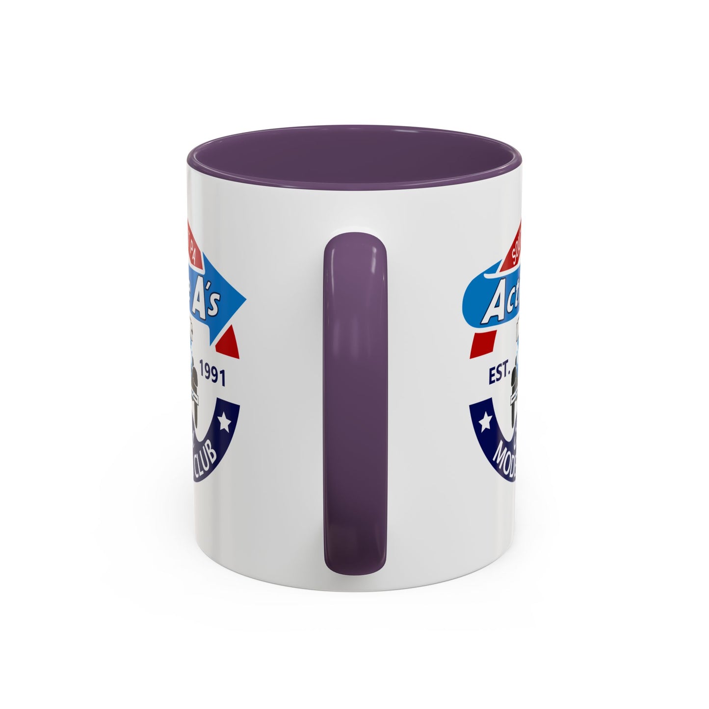 Ford Model A Club Coffee Mug — "Active A's" Southeast PA Vintage Car Design (11/15 oz)