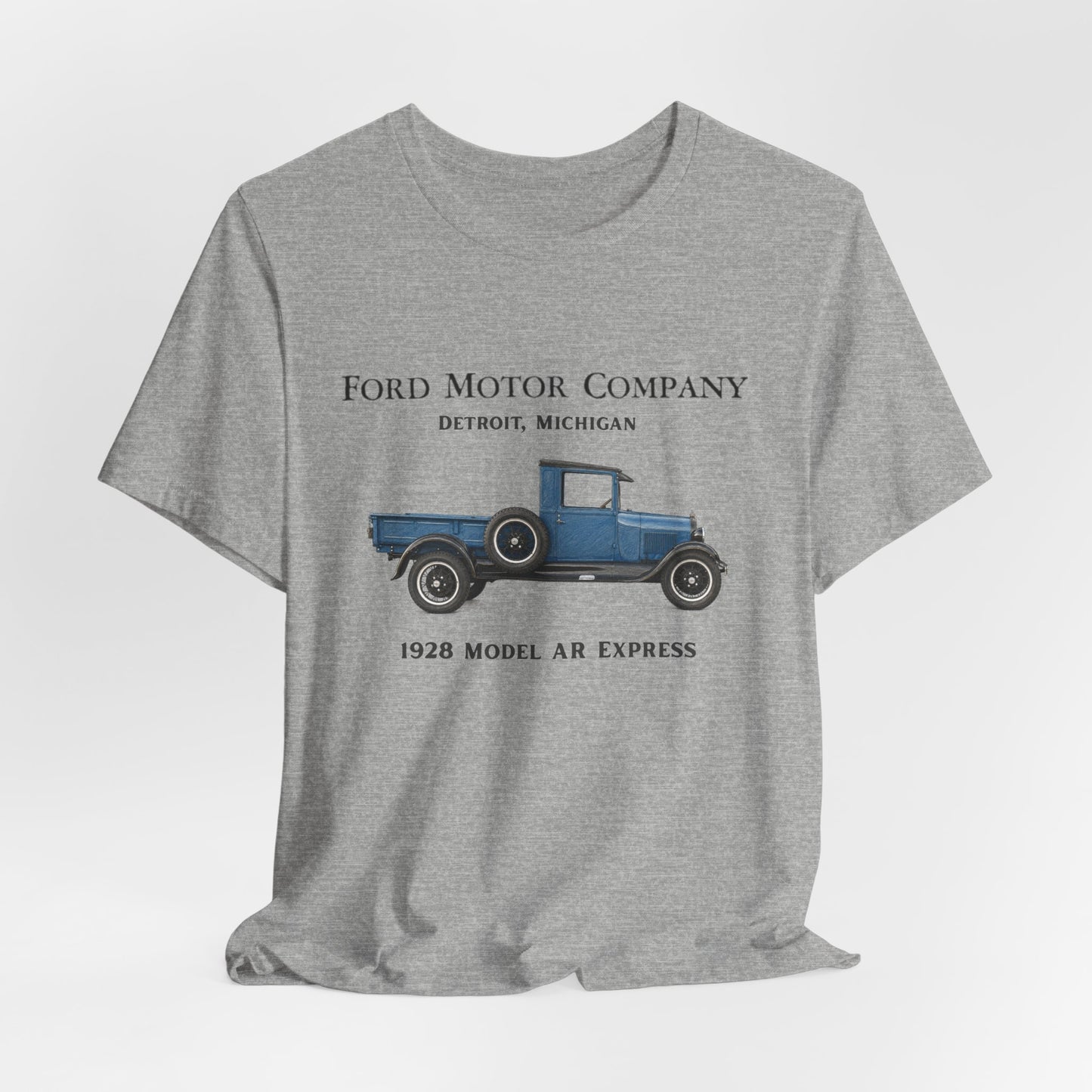 1928 Ford Model AR Express - Unisex Jersey Short Sleeve Tee (RBS)