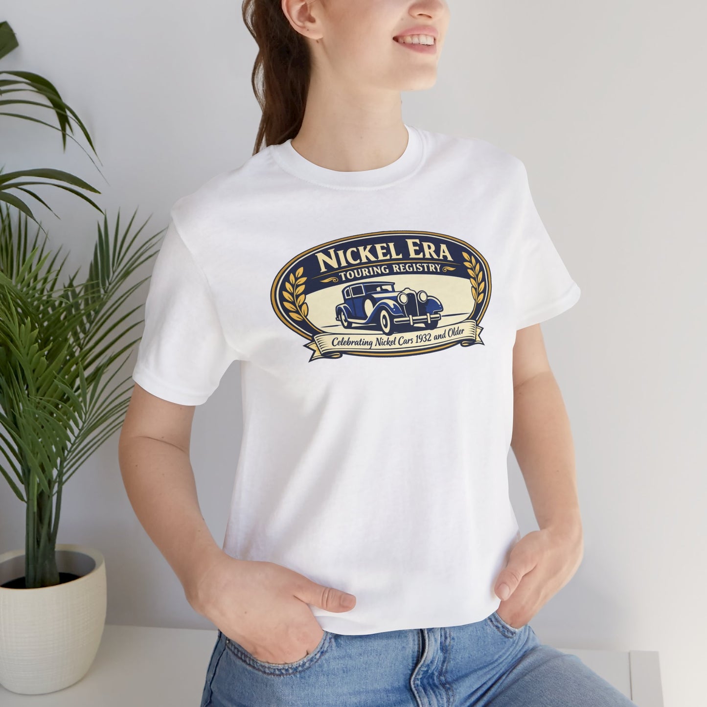 Nickel Era Touring Registry Tee — Vintage Classic Car T‑Shirt