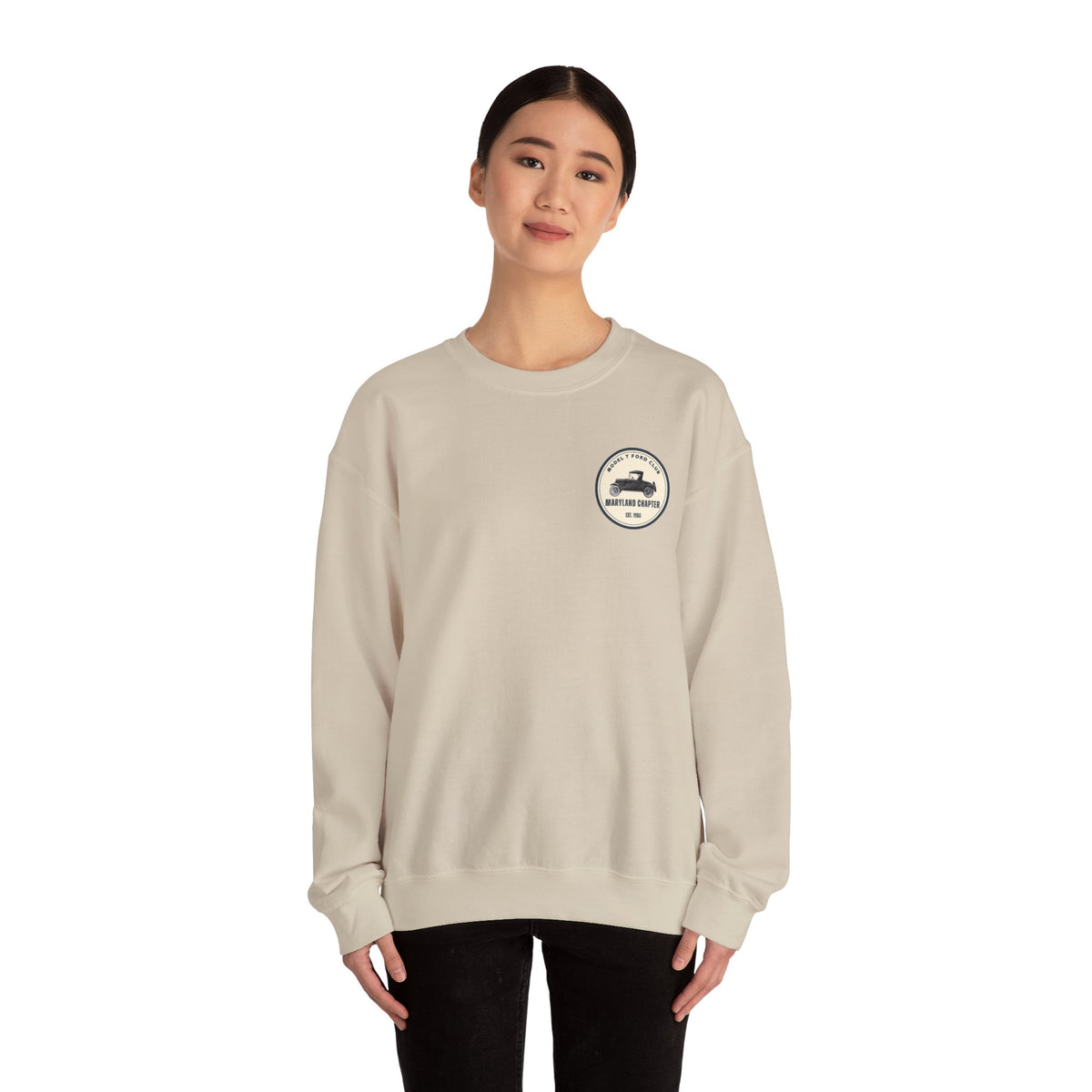 Maryland Chapter (front and back print) Unisex Heavy Blend™ Crewneck Sweatshirt