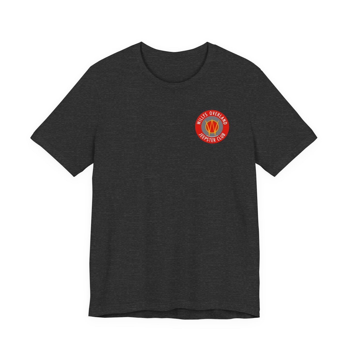 Willys Overland Jeepster Club T‑Shirt — Front and Back Logos