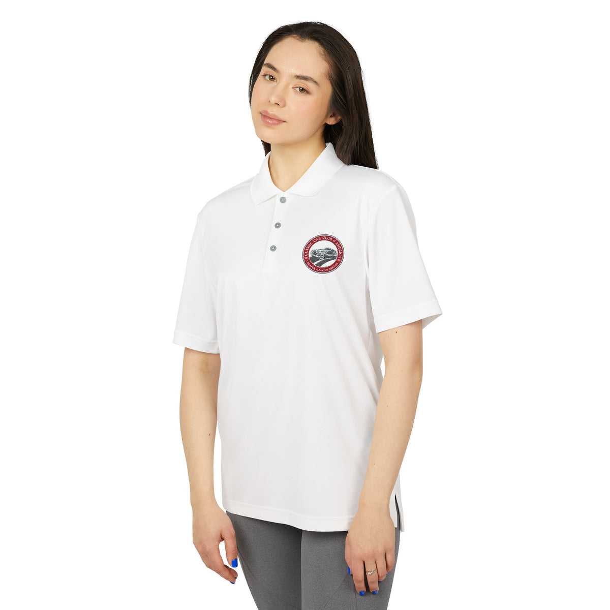 Classic Car Club of America Greater Illinois Region adidas Unisex Performance Polo