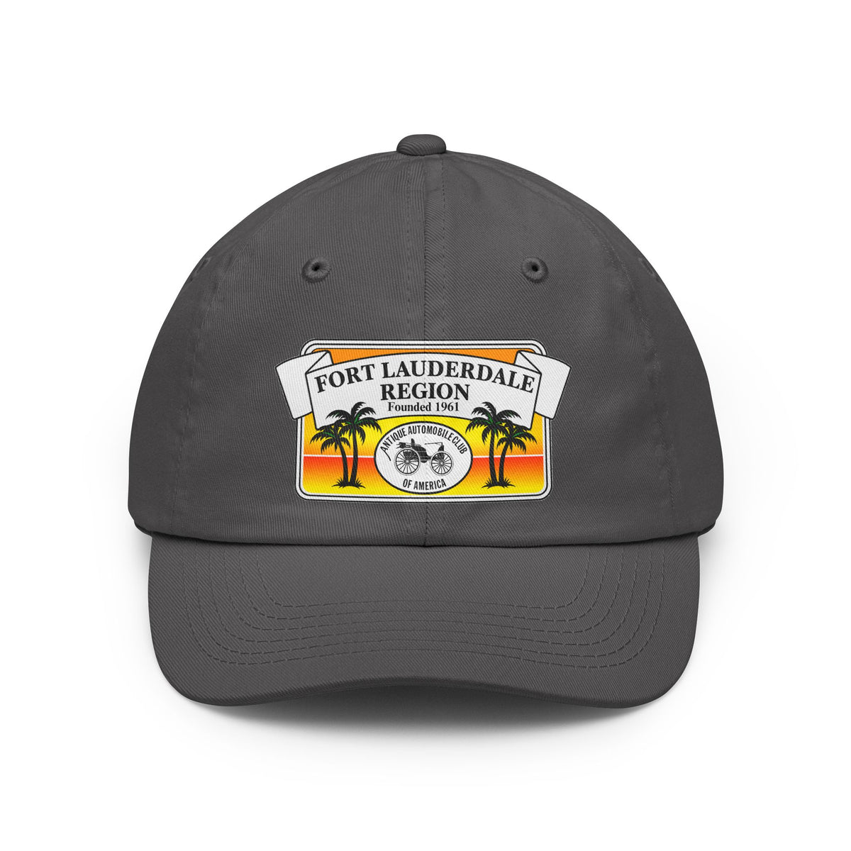 Fort Lauderdale Region AACA Printed Dad Hat — Vintage Beach Sunset Cap