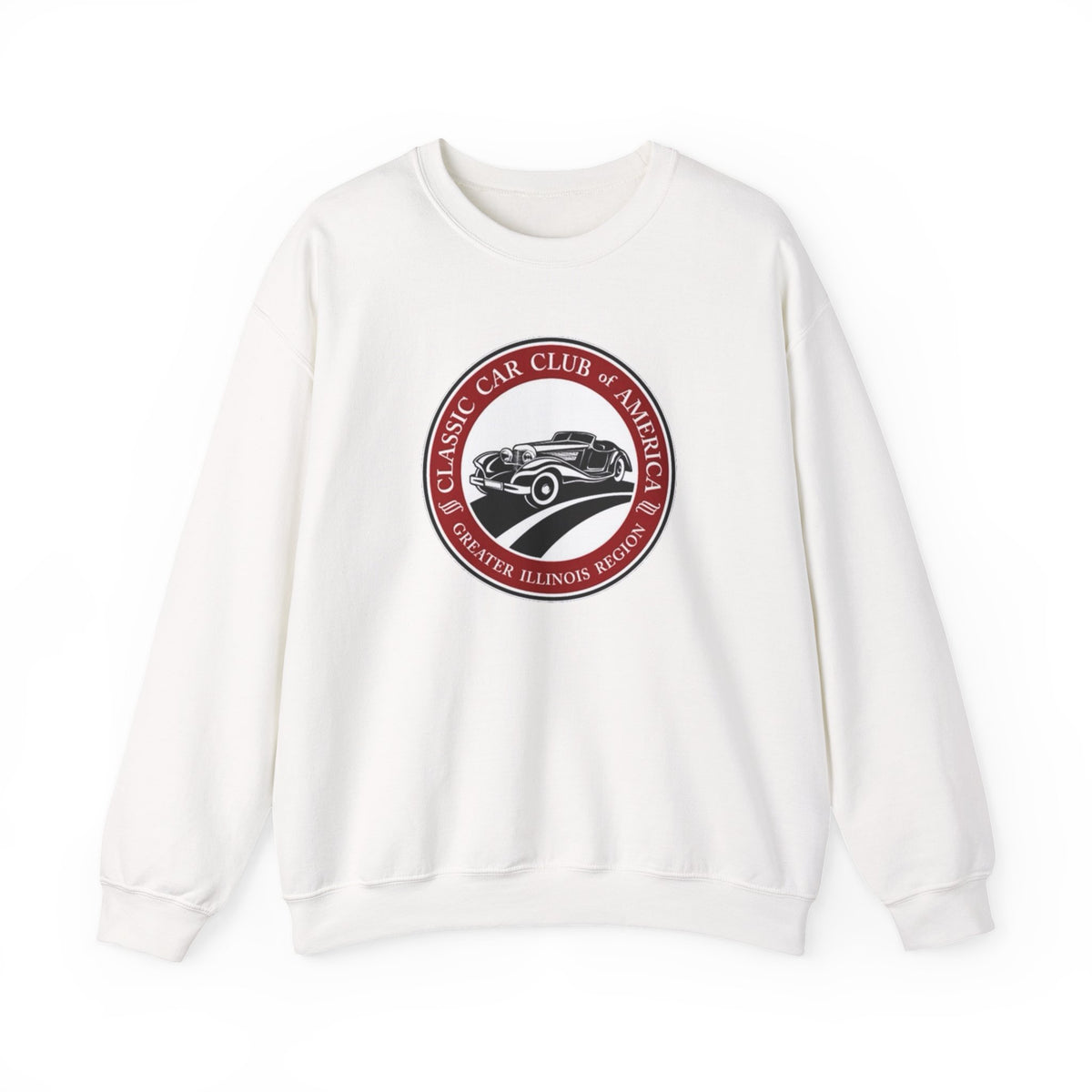 Classic Car Club of America Greater Illinois Region — Unisex Heavy Blend™ Crewneck Sweatshirt
