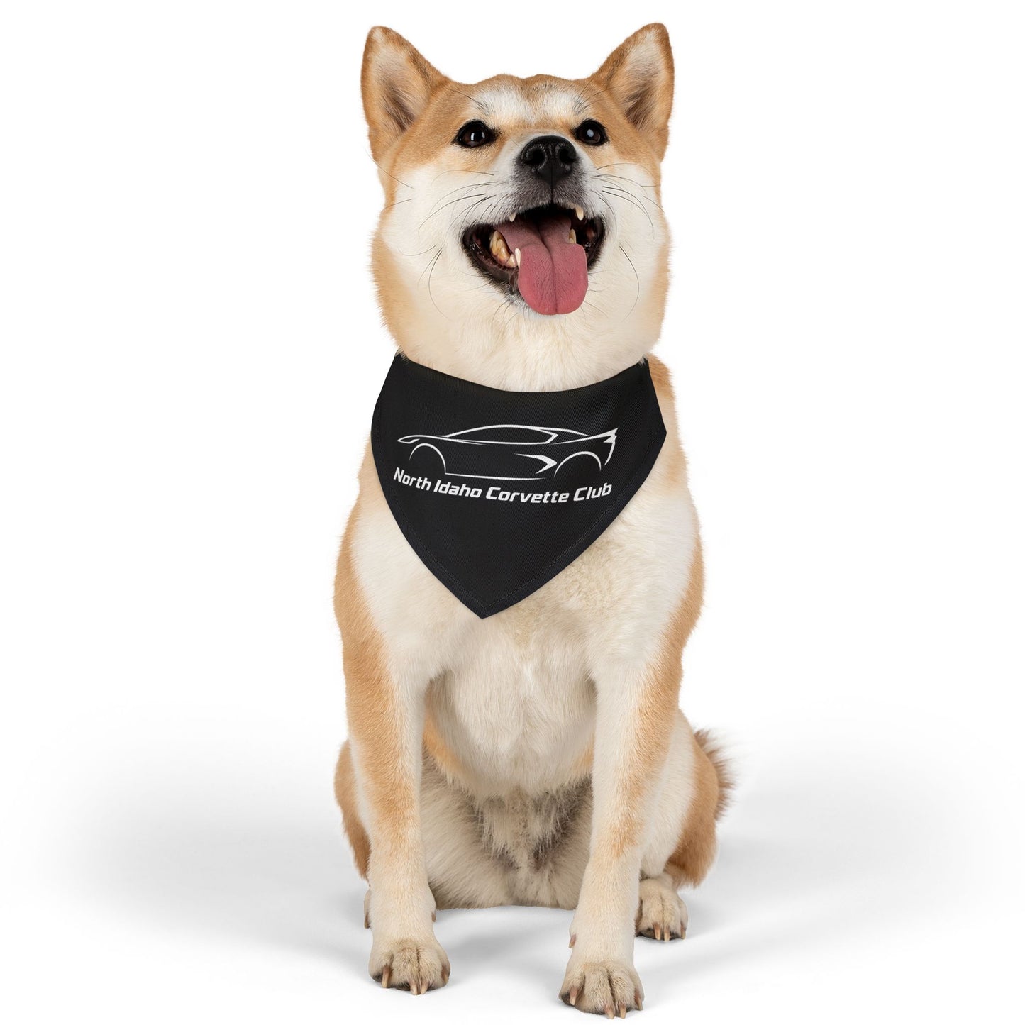North Idaho Corvette Club Pet Bandana