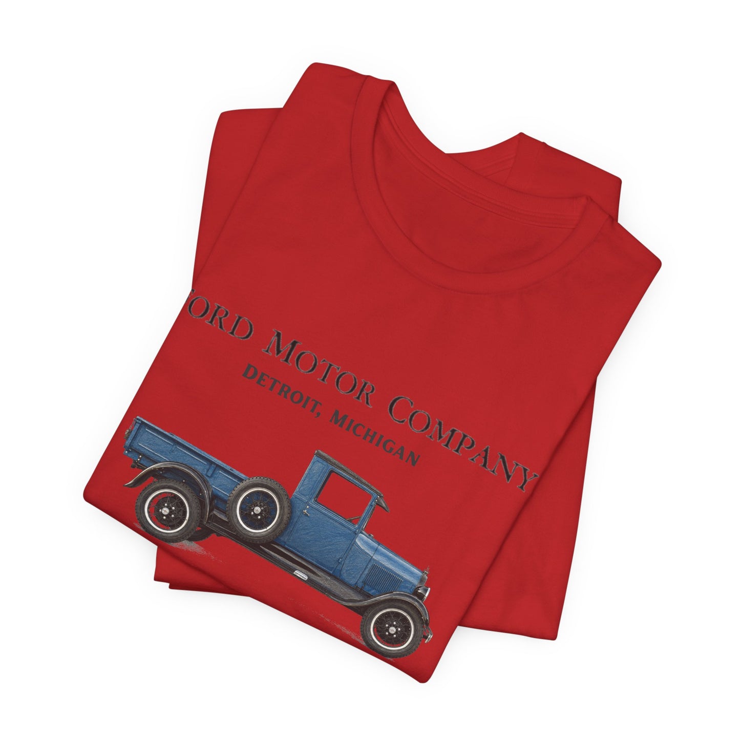 1928 Ford Model AR Express - Unisex Jersey Short Sleeve Tee (RBS)
