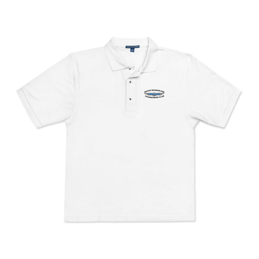 Water Wonderland Thunderbird Club Embroidered Unisex Polo Shirt