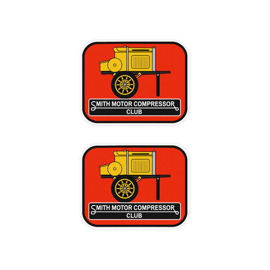 Smith Motor Compressor Club Large Magnets (12" x 10") — Great for Trailers!