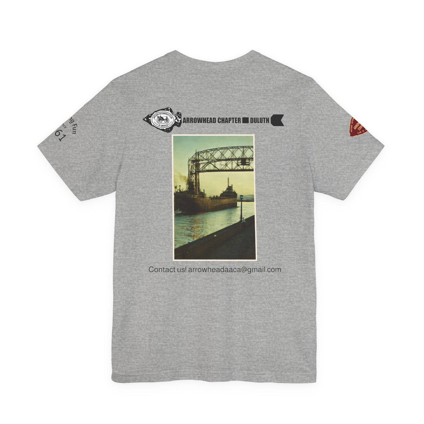 Arrowhead Chapter Tee — "Come Tour, Eat Laugh With Us" Vintage Club Shirt