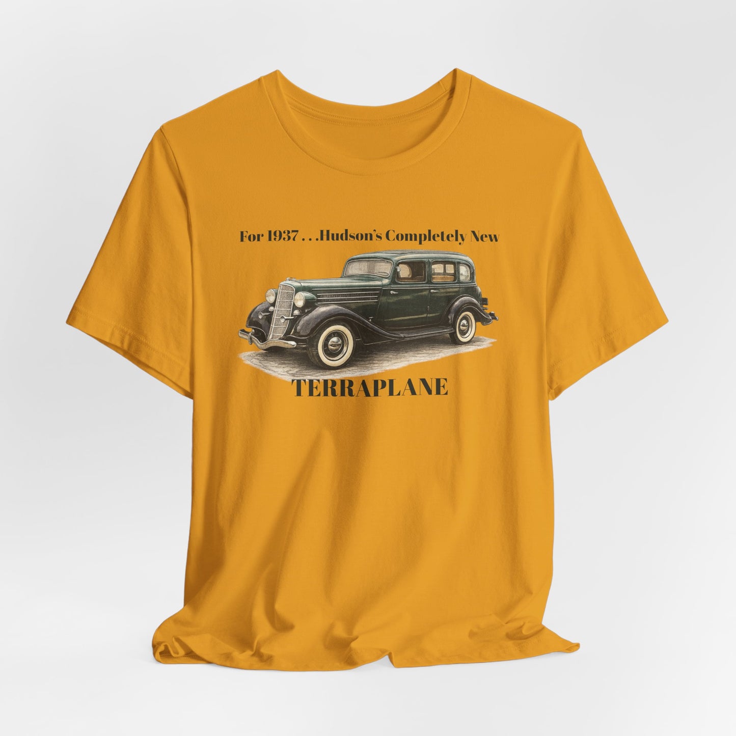 1937 Hudson Terraplane Classic Auto T‑Shirt - Unisex Jersey Short Sleeve Tee