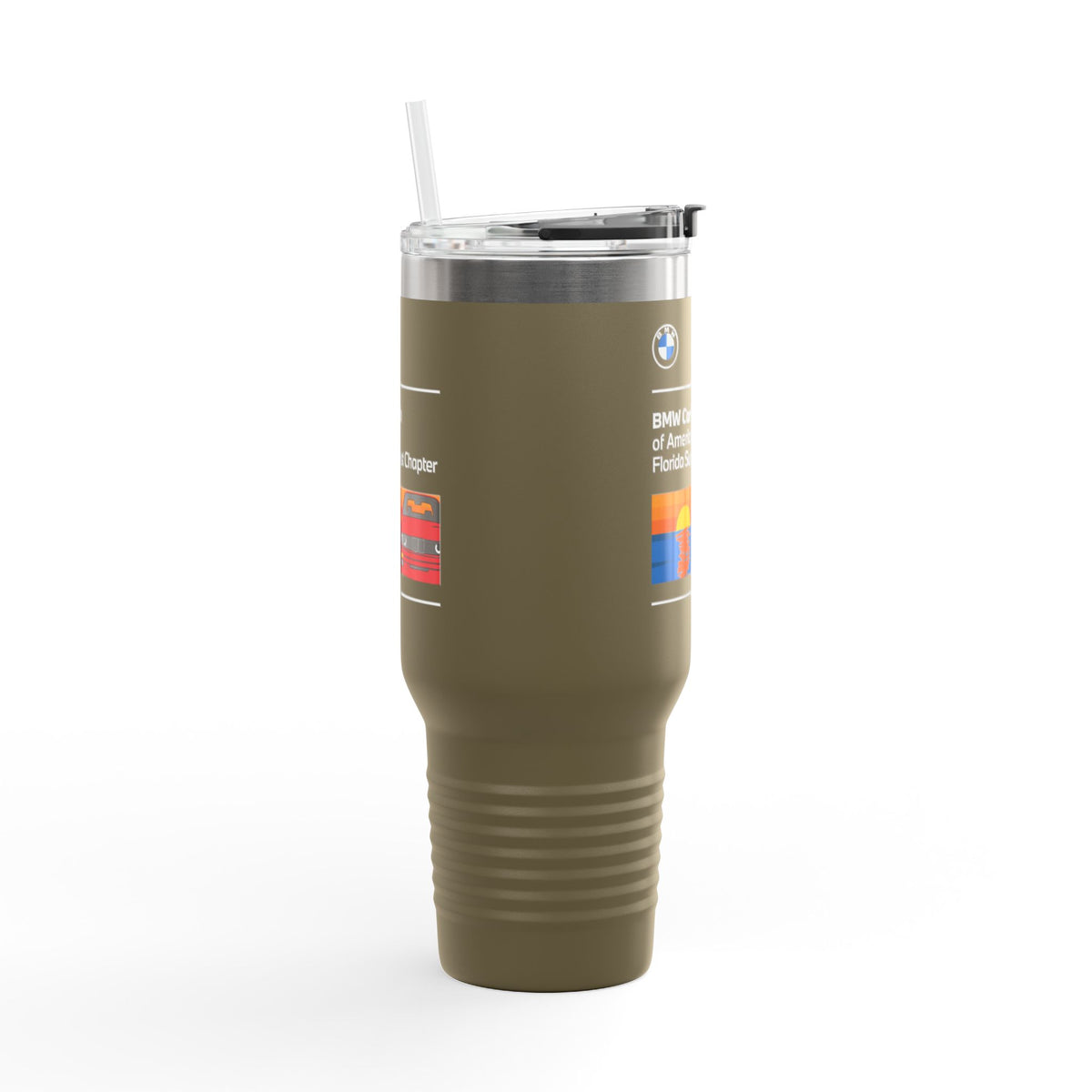 BMW Car Club of America Florida SunCoast Chapter 40 oz. Travel Mug