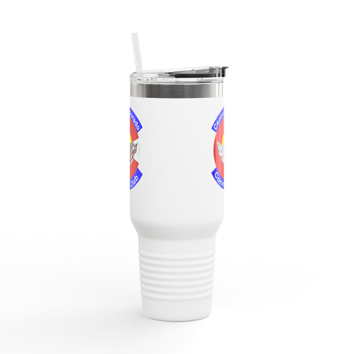 Central Colorado Corvette Club - Logo 40oz Insulated Travel Mug