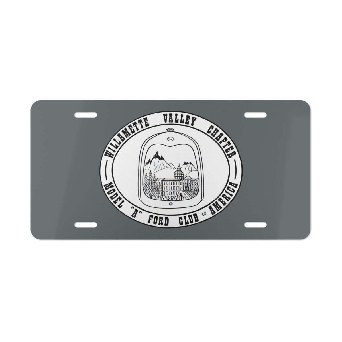 Willamette Valley Chapter MAFCA Vanity Plate for your Model A
