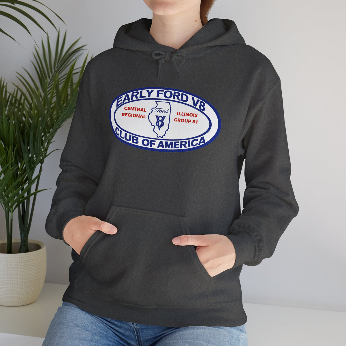 Central Illinois Early Ford V8 Hoodie