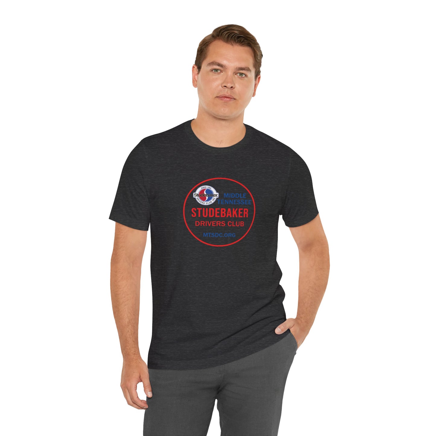 Middle Tennessee Studebaker Drivers Club Chapter Soft Tee — Unisex Jersey Short Sleeve Tee