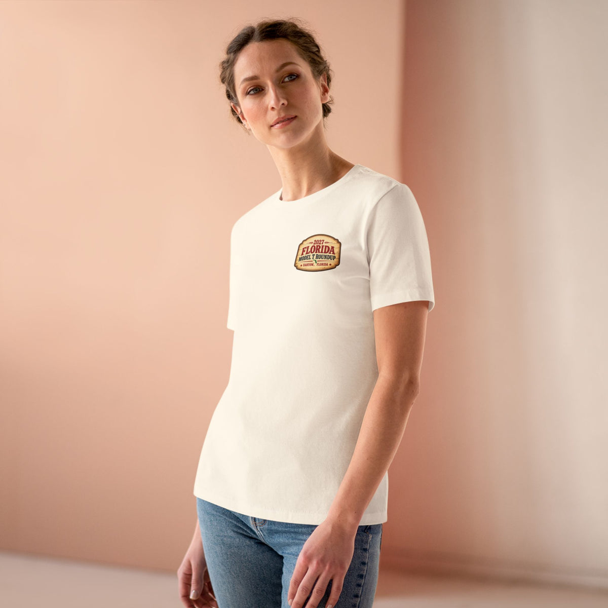 Florida Model T Roundup 2027 Women's Cotton Tee