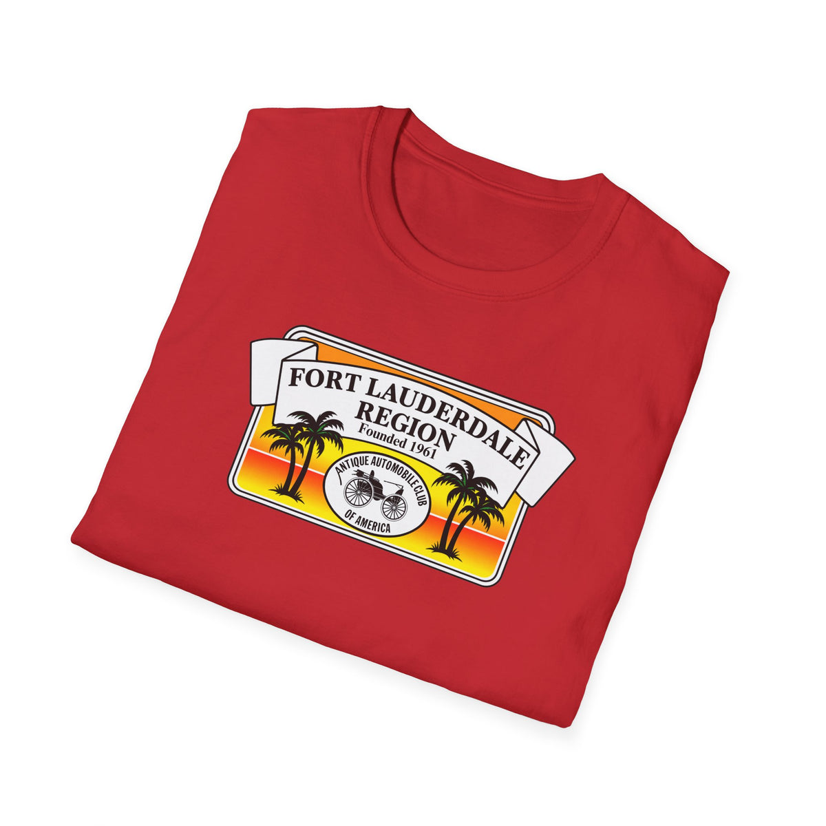 Fort Lauderdale Region AACA - Unisex Softstyle T-Shirt
