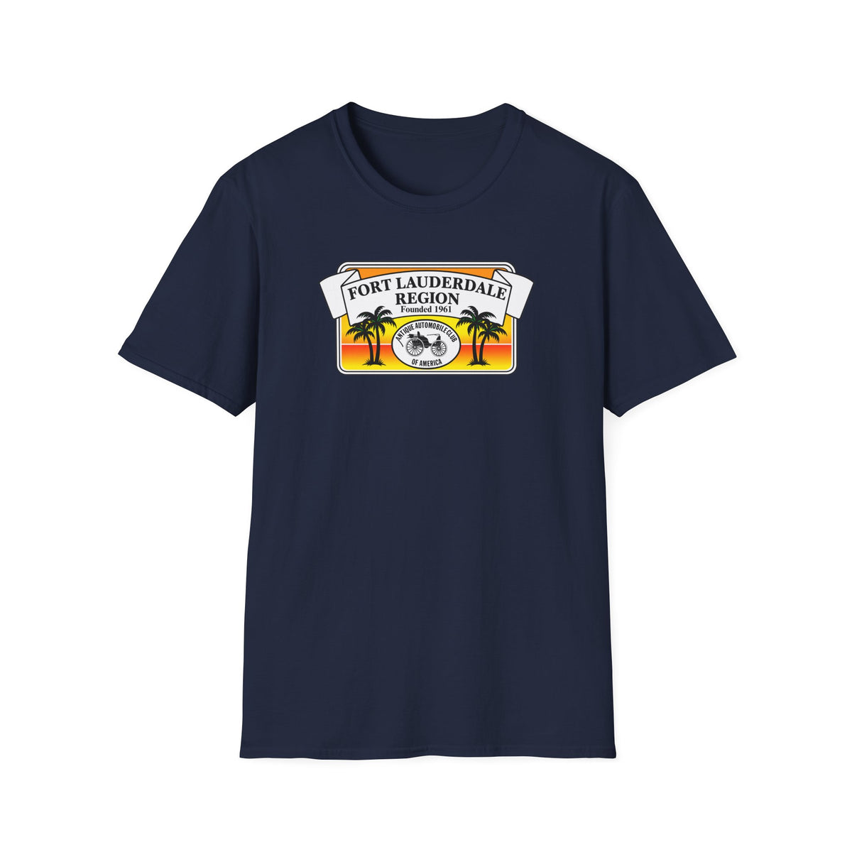 Fort Lauderdale Region AACA - Unisex Softstyle T-Shirt